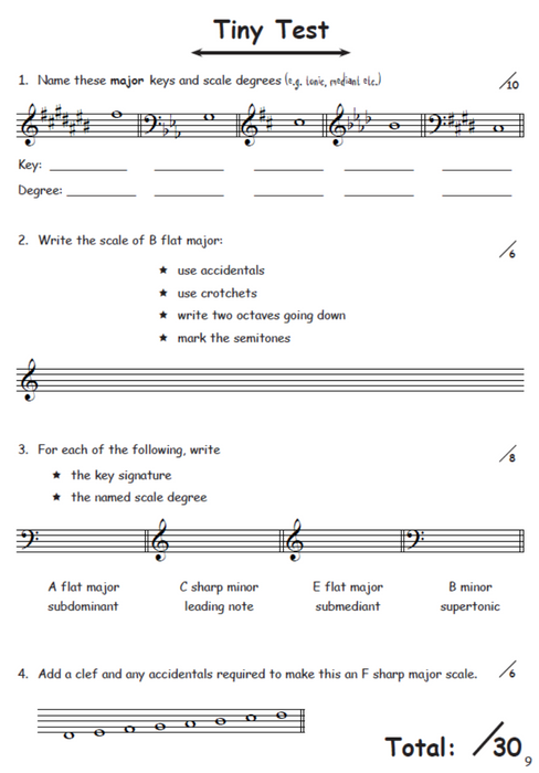 How to Blitz Musicianship Grade 3 - Student Book by Coates M3