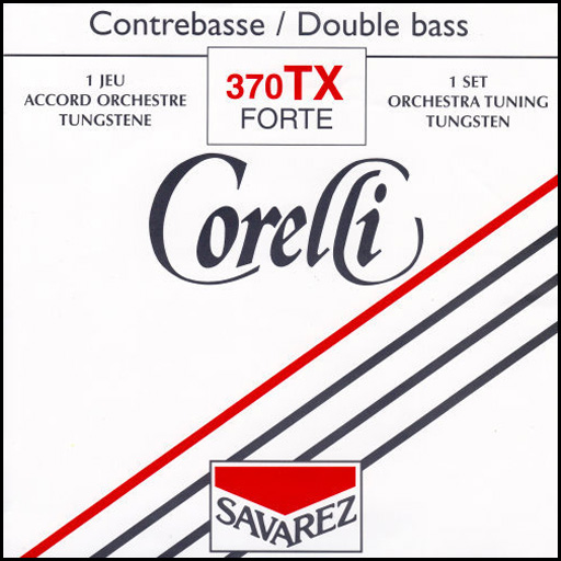 Corelli Double Bass Tungsten String Set Forte TX 3/4-4/4