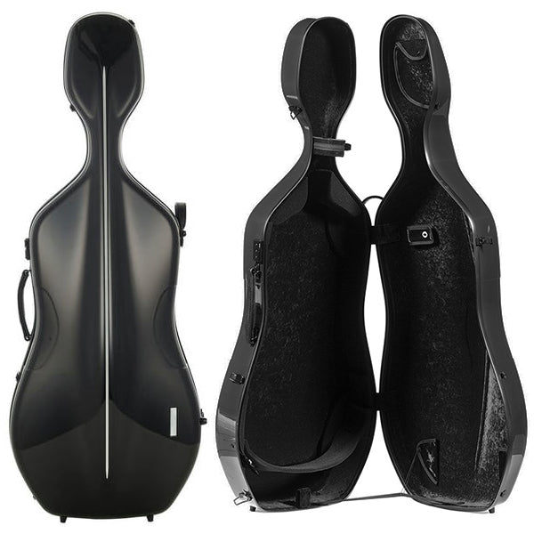 GEWA Air 3.9 Cello Case Black Gloss 4/4