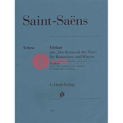 Saint-Saens - Elephant from 'Carnival of the Animals' - Double Bass Henle HN730