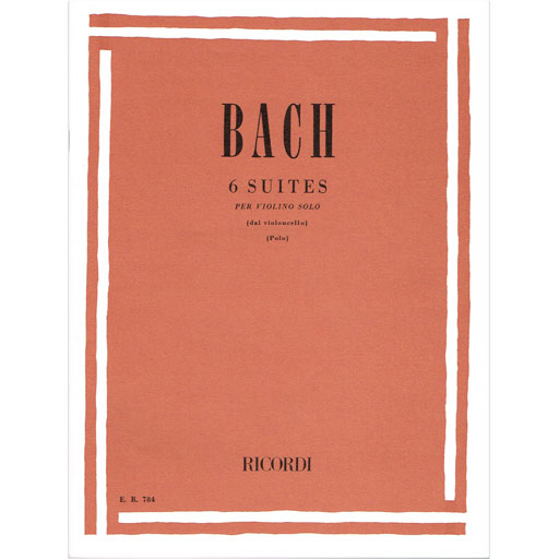Bach - 6 Suites BWV1007-1012 - Violin Solo ER784
