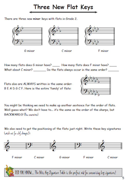 How to Blitz Musicianship Grade 2 - Student Book by Coates M2
