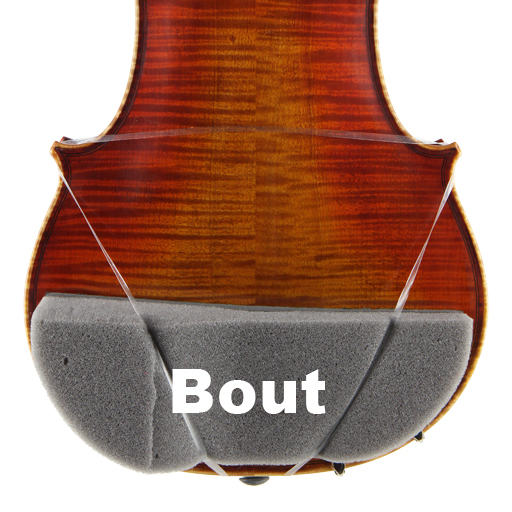PSR Petite Plus Violin Shoulder Rest Pad 1/4-1/8