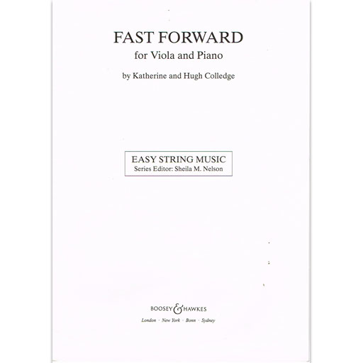 Fast Forward - Viola Part by Colledge Boosey & Hawkes M060090820