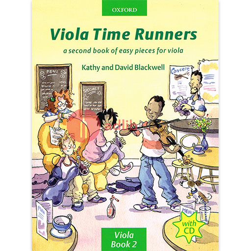 Viola Time Runners - Viola/CD by Blackwell Oxford 9780193221185