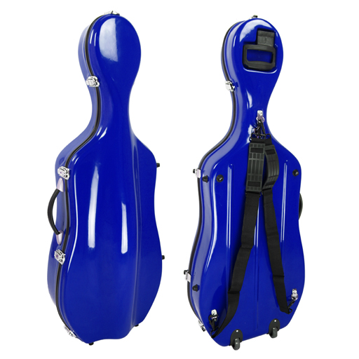 KREISLER Slim Cello Case Blue 1/4