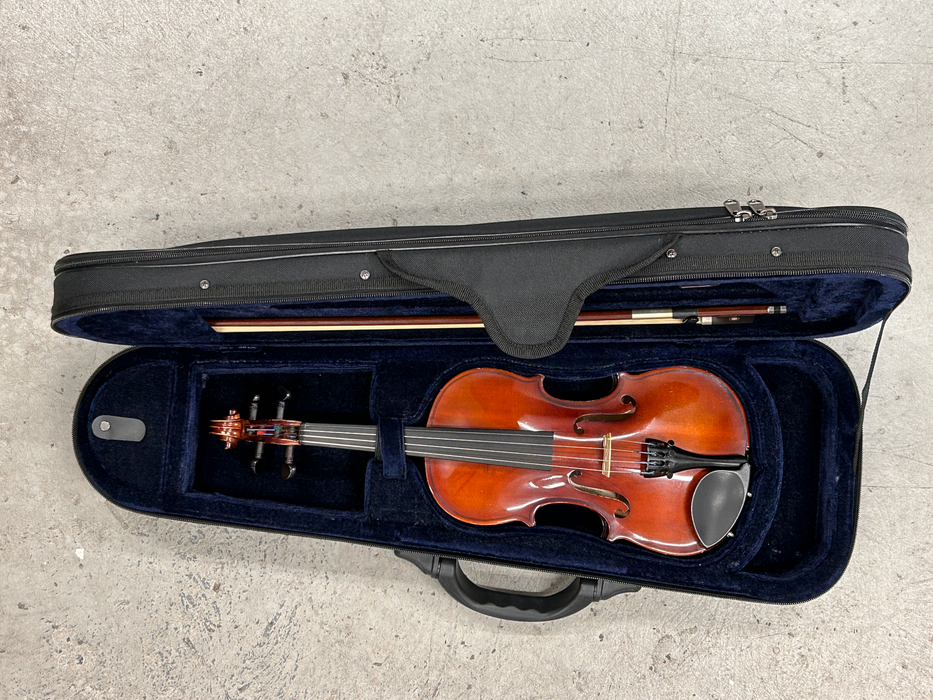 Ex-Rental Violin 1/4 - San Antonia in Black Case w Kreisler Student Bow SN: 05188 {NOT ELIGIBLE FOR TRADE-IN}
