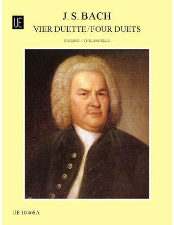 Bach - 4 Duets after BWV802-05 - Violin/Cello Duet Universal UE10468A