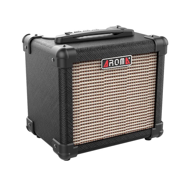 Aroma AG10BK 10W Black Electric Guitar Portable Amplifier
