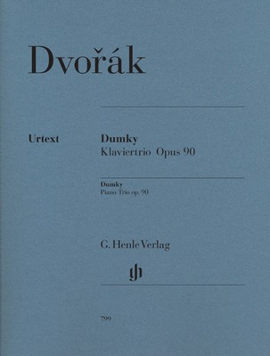 Dumky Trio Op. 90 E minor - for Violin, Cello and Piano - Antonin Dvorak - Piano|Cello|Violin G. Henle Verlag Piano Trio Parts
