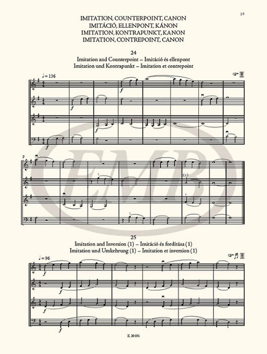 Bartok - The Microcosm of String Ensemble Music Volume 1 - String Orchestra edited by Soos/Borsos EMB Z20031