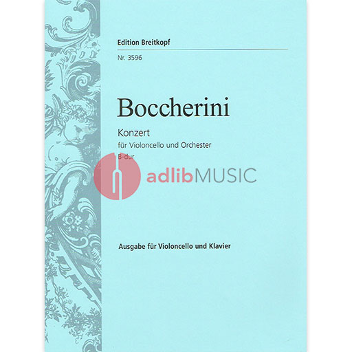 Boccherini - Concerto in Bbmaj - Cello Breitkopf edited by Gruetzmacher EB3596