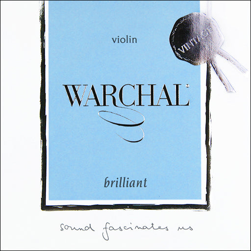 Warchal Brilliant Vintage Violin E String Medium Loop End 4/4 — The