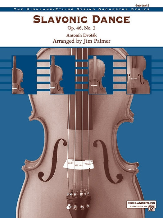 Dvorak Slavonic Dance Op46/3 String Orchestra Grade 3 Score/Parts