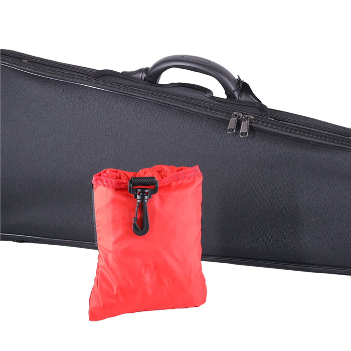 VA Arrow Violin Case Rain Cover Red 4/4-3/4