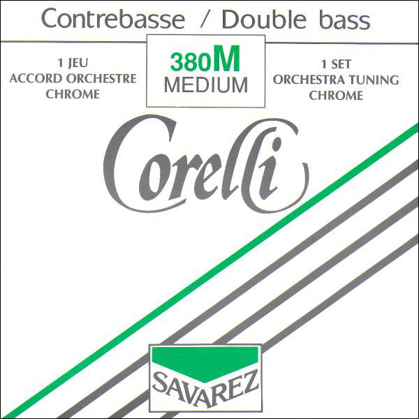Corelli Double Bass String Set Medium 3/4-4/4