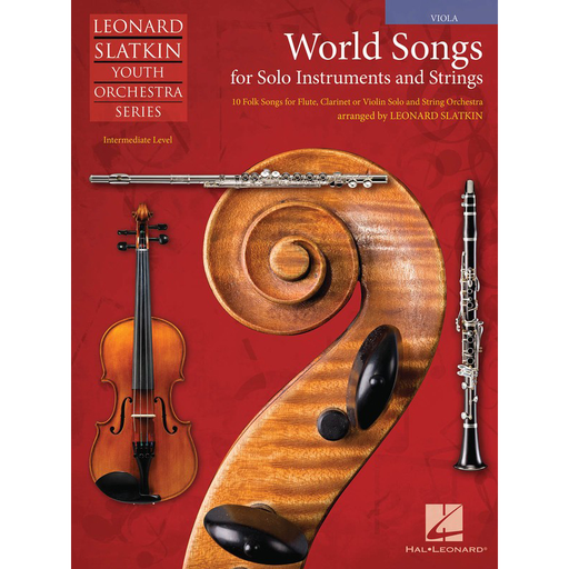 Slatkin - World Songs For Solo & Strings - Viola Part  Hal Leonard 4491325