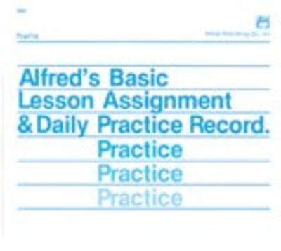 Lesson Assignment And Daily Practice Book -