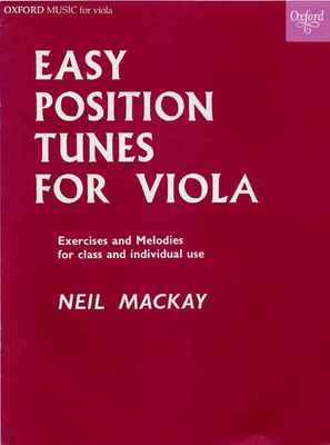 Easy Position Tunes for Viola - Neil Mackay - Viola Oxford University Press Viola Solo