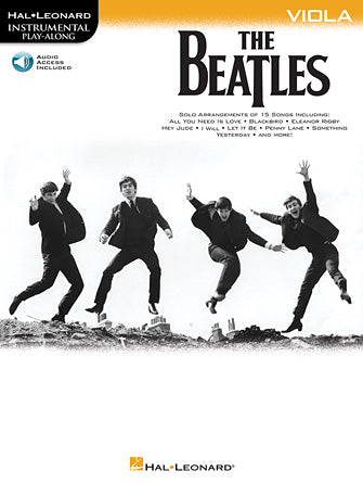 Beatles Instrumental Playalong - Viola/Audio Access Online Hal Leonard 225338