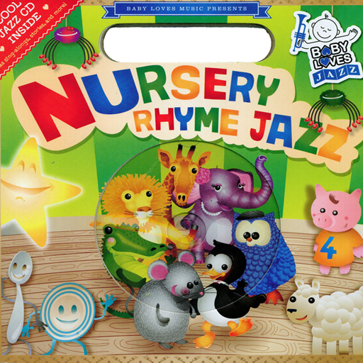 Nursery Rhyme Jazz - Children's Book/CD Baby Loves Jazz 843121957