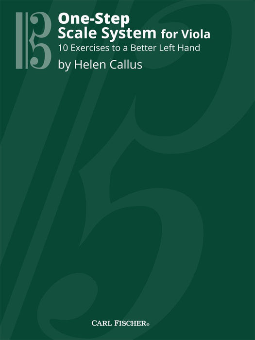 Callus - One-Step Scale System - Viola Solo Fischer BF114