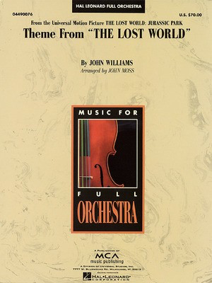 Theme from The Lost World - John Moss Hal Leonard Score/Parts