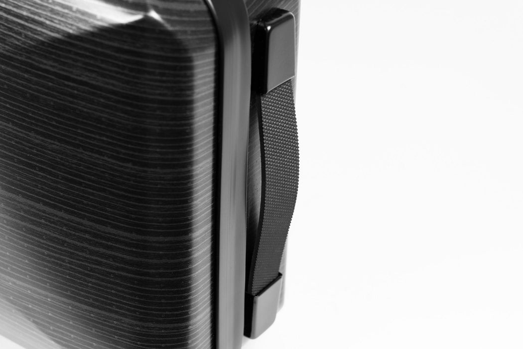 Violin Case - Bam Hightech Oblong with Back Pocket  - Black Lazure