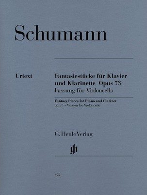 Schumann - 3 Fantasiestucke Op73 - Cello Henle HN422