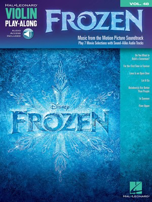 Frozen - Violin/Audio Access Online Hal Leonard Violin Play-Along Volume 48 126478