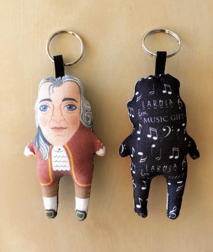 Mozart Keyring.