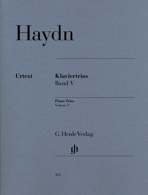 Piano Trios Vol. 5 - for Violin, Cello and Piano - Joseph Haydn - Piano|Cello|Violin G. Henle Verlag Piano Trio Parts