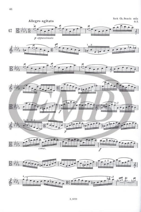 Orszagh - Viola Tutor (German/Hungarian) - Viola Book EMB Z1070