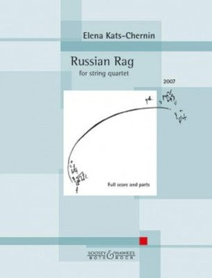 Kats-Chernin - Russian Rag - String Quartet Bote & Bock M202533321