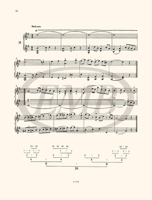 Mozart - Album for Violinists Volume 2 - Violin Duets EMB Z4726