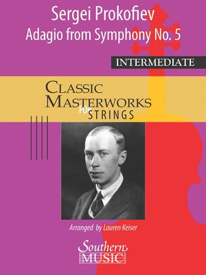 Prokofiev - Adagio (Symphony #5) - String Orchestra Grade 3.5 Score/Parts arranged by Kieser Southern Music 294838