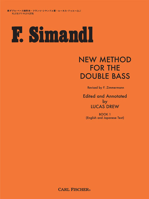 New Method for the Double Bass Bk 1 - Simandl