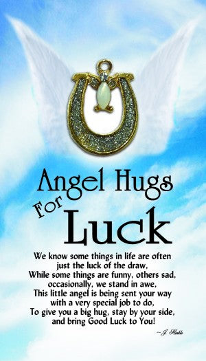 Angel Hugs for Luck Lapel Pin — The Sydney String Centre