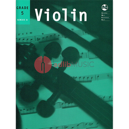 AMEB Violin Series 8 Grade 5 - Violin/Piano Accompaniment AMEB 1202067739
