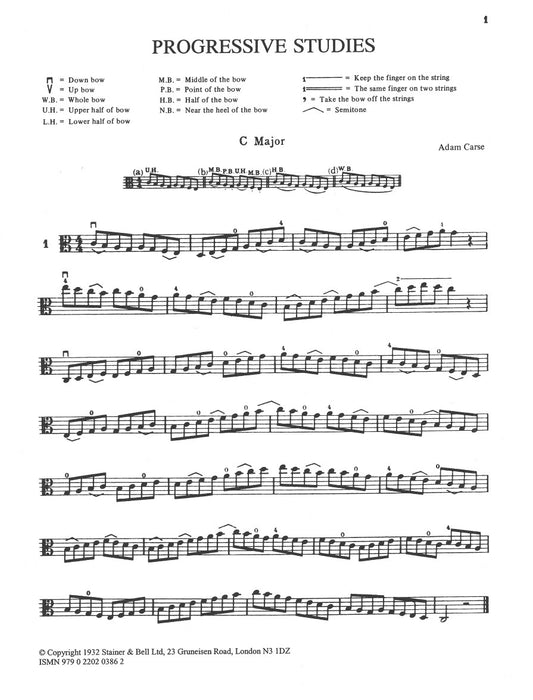 Carse Viola School of Progressive Studies Book 2