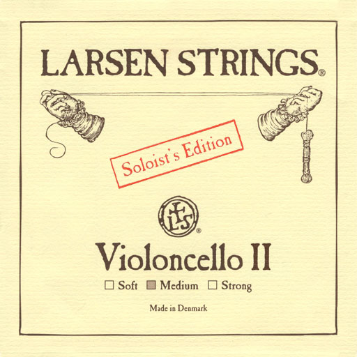 Larsen Original Cello Solo D String Medium 4/4