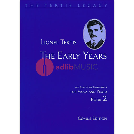 Tertis - Early Years Volume 2 - Viola/Piano Accompaniment M-708027-25-6