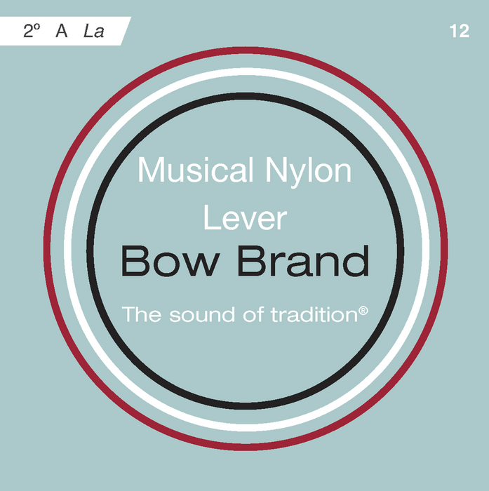 Bow Brand Nylon - Lever Harp String, Octave 2 A