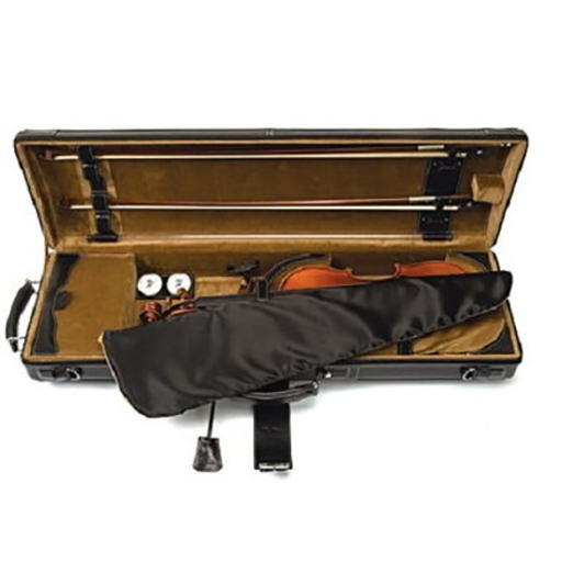 GL Cases Q2(V) Leather Violin Case Black