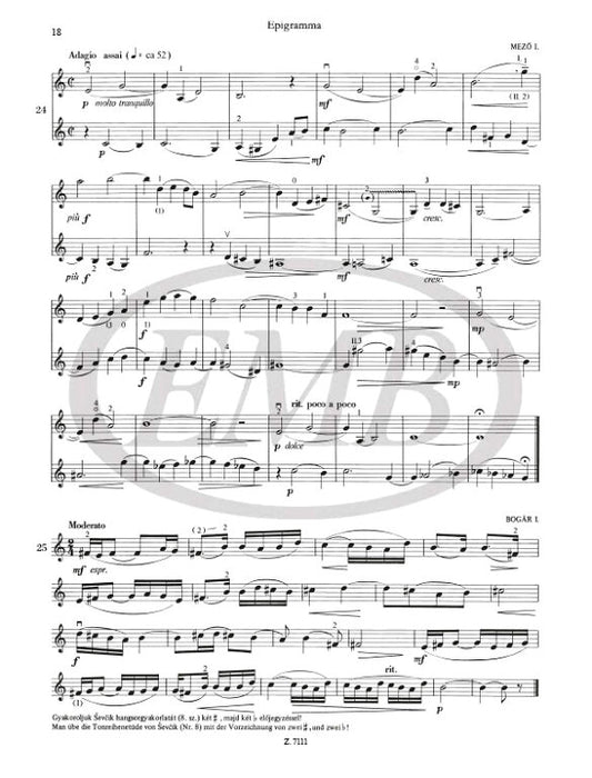 Denes - Violin Tutor Volumes 5-6 - Violin EMB Z7111