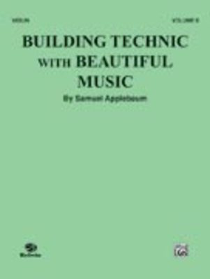 Building Technique with Beautiful Music Book 2 - Violin Book by Applebaum EL01058