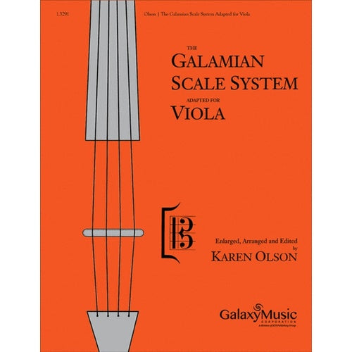 Galamian - Scale System - Viola arranged by Olson Galaxy Music GM13291
