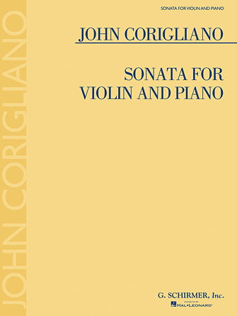 Corigliano - Sonata (1964) - Violin/Piano Accompaniment Schirmer 50290200