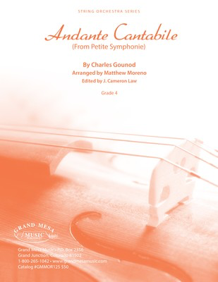 Andante Cantabile - from Petite Symphony - Charles Gounod - Matt Moreno Grand Mesa Music Score/Parts