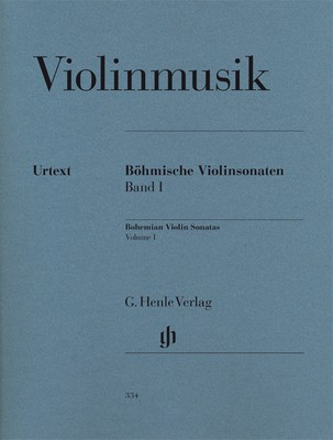Bohemian Violin Sonatas Vol. 1 - for Violin and Piano - Various - Violin G. Henle Verlag